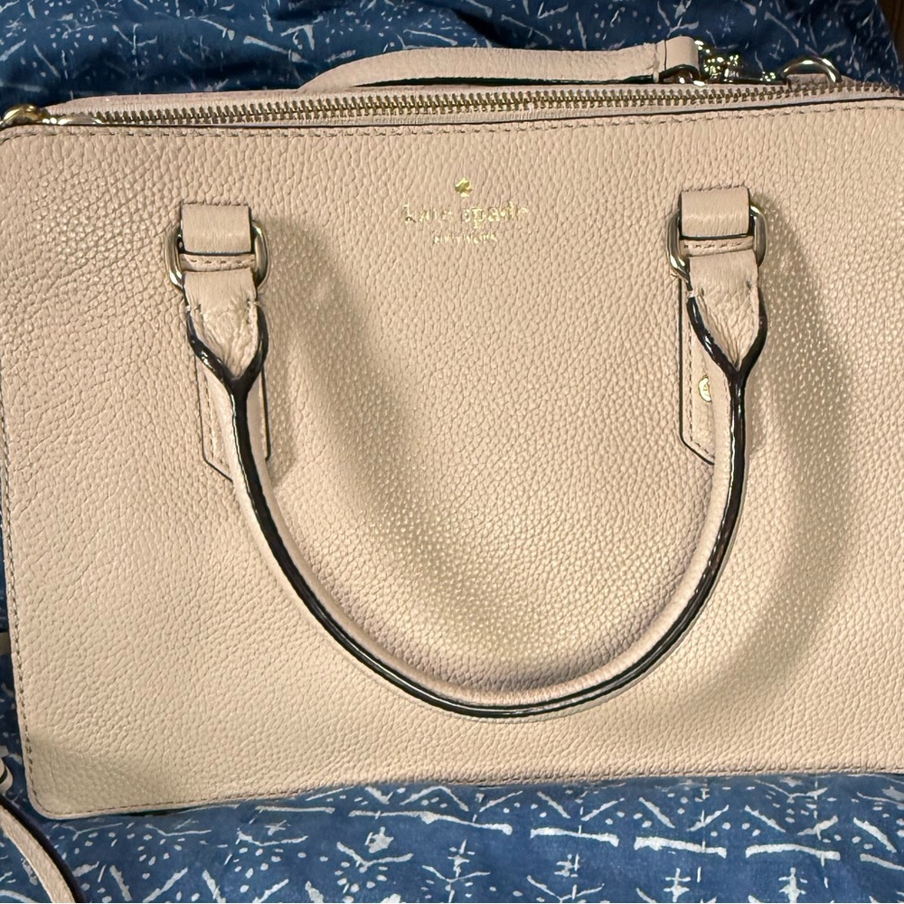 Kate Spade Light Tan Satchel